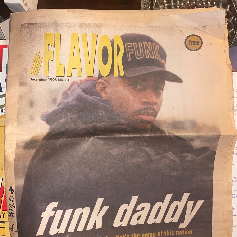 The flavor magazine funk daddy used